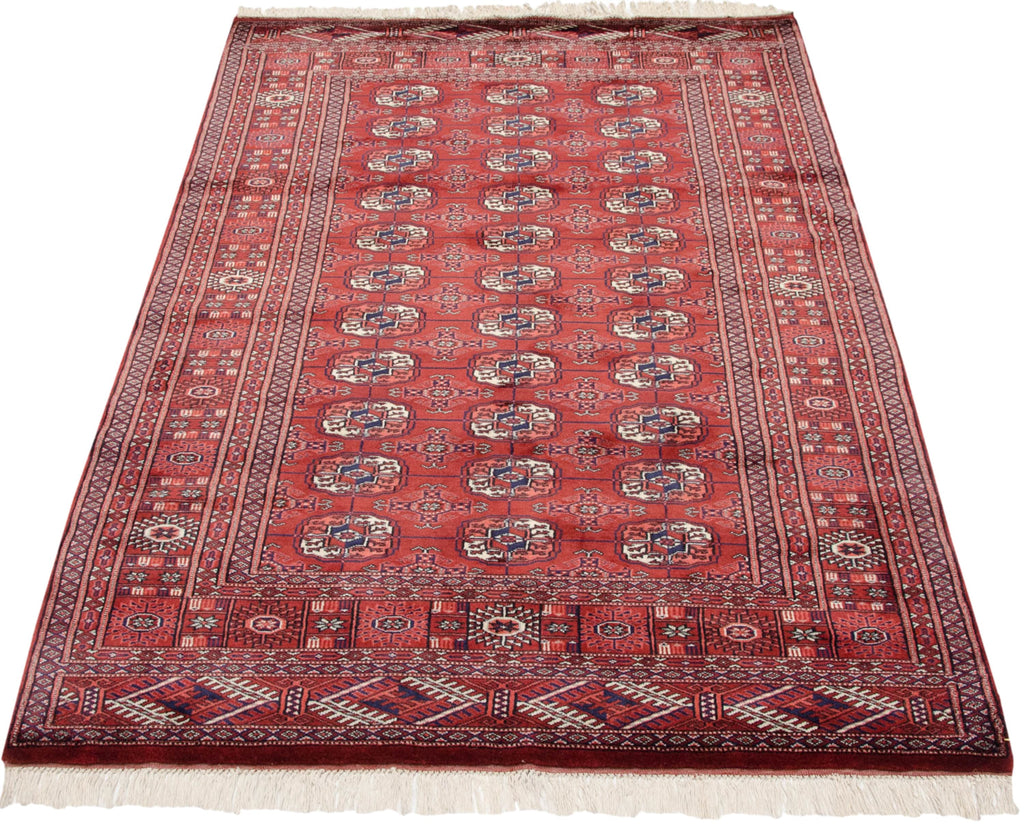 4x6 Vintage Fine Bokhara Rug