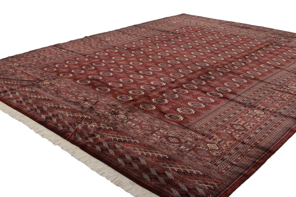 12x14.5 Vintage Fine Bokhara Carpet