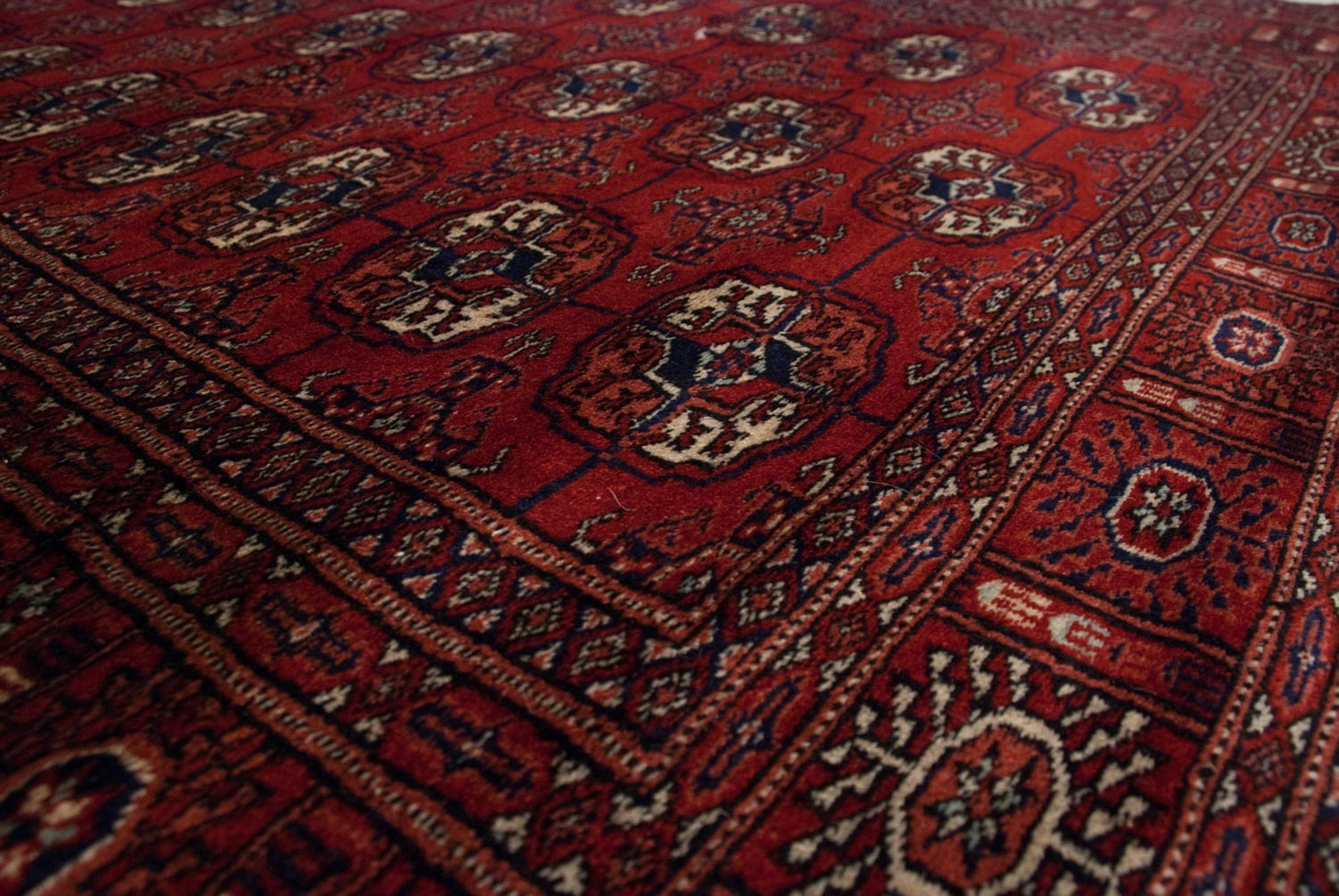 4x12 Vintage Fine Bokhara Rug Runner