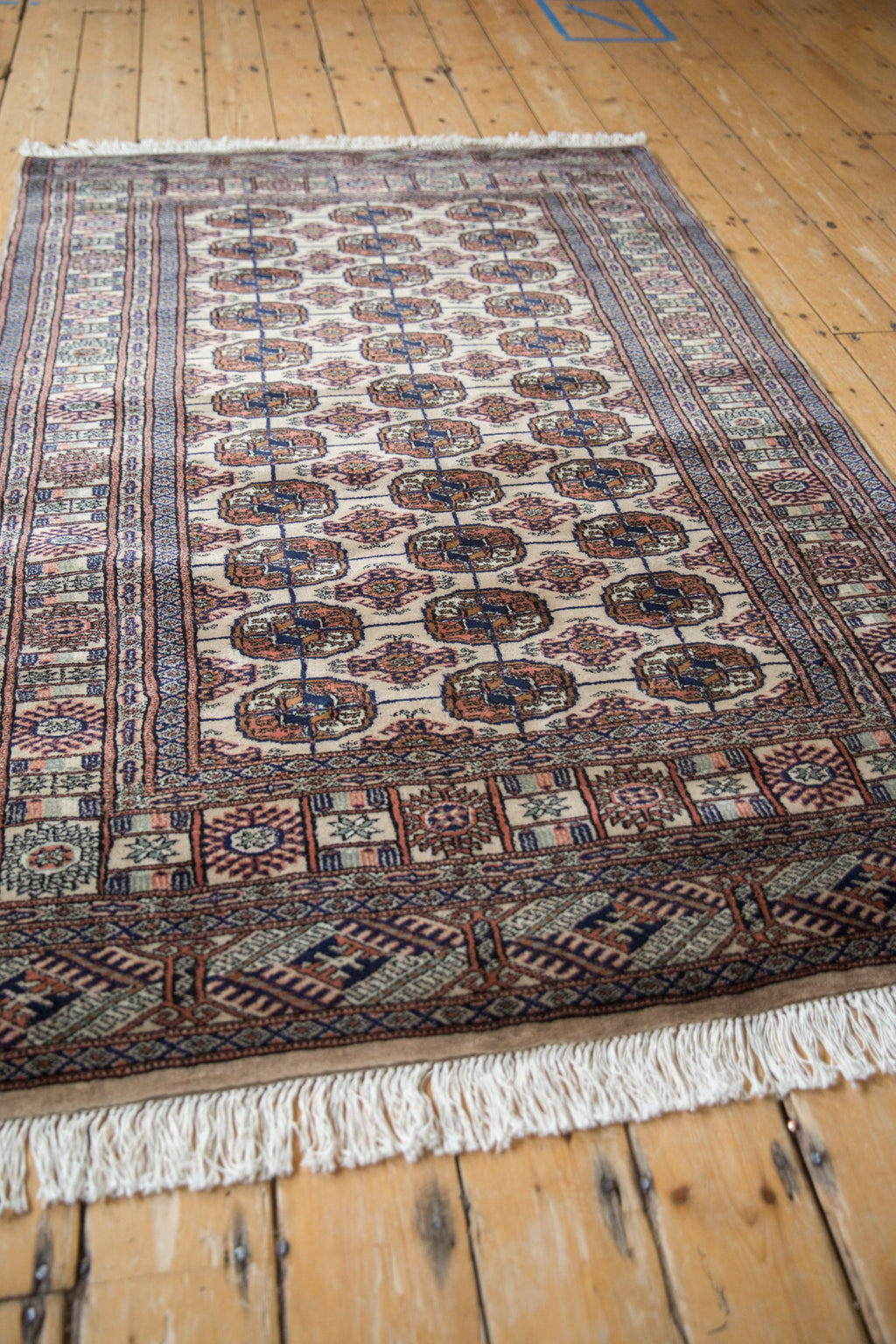 4x6.5 Vintage Fine Bokhara Rug