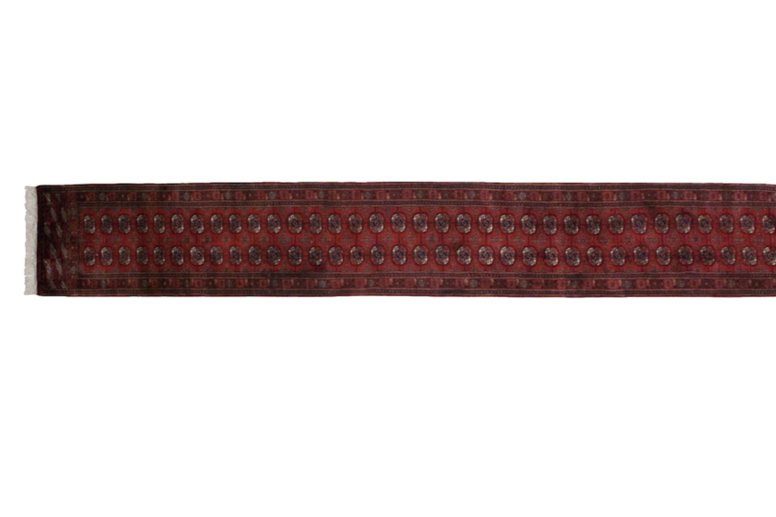 2.5x24 Vintage Fine Bokhara Rug Runner