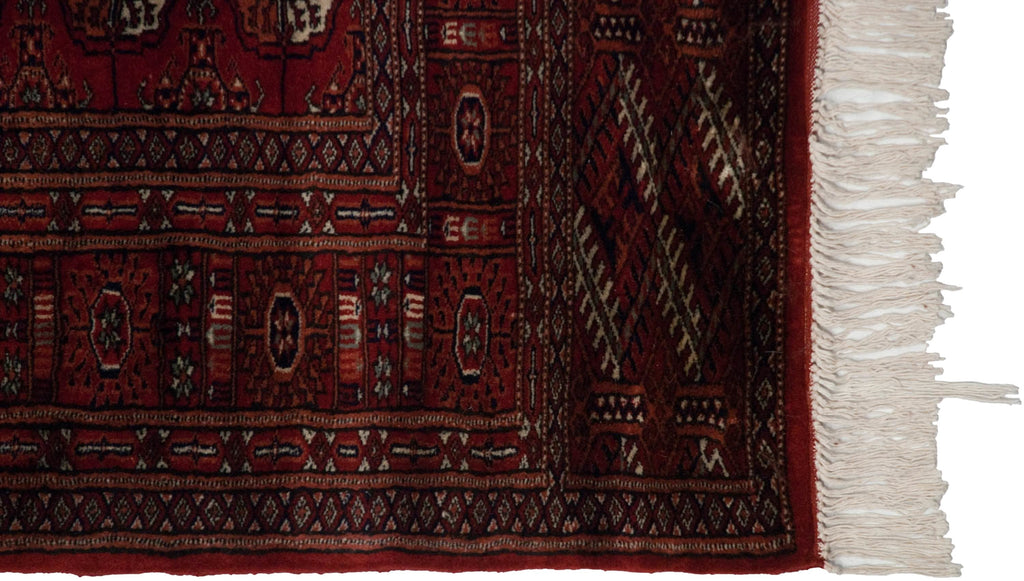 4x13.5 Vintage Fine Bokhara Rug Runner