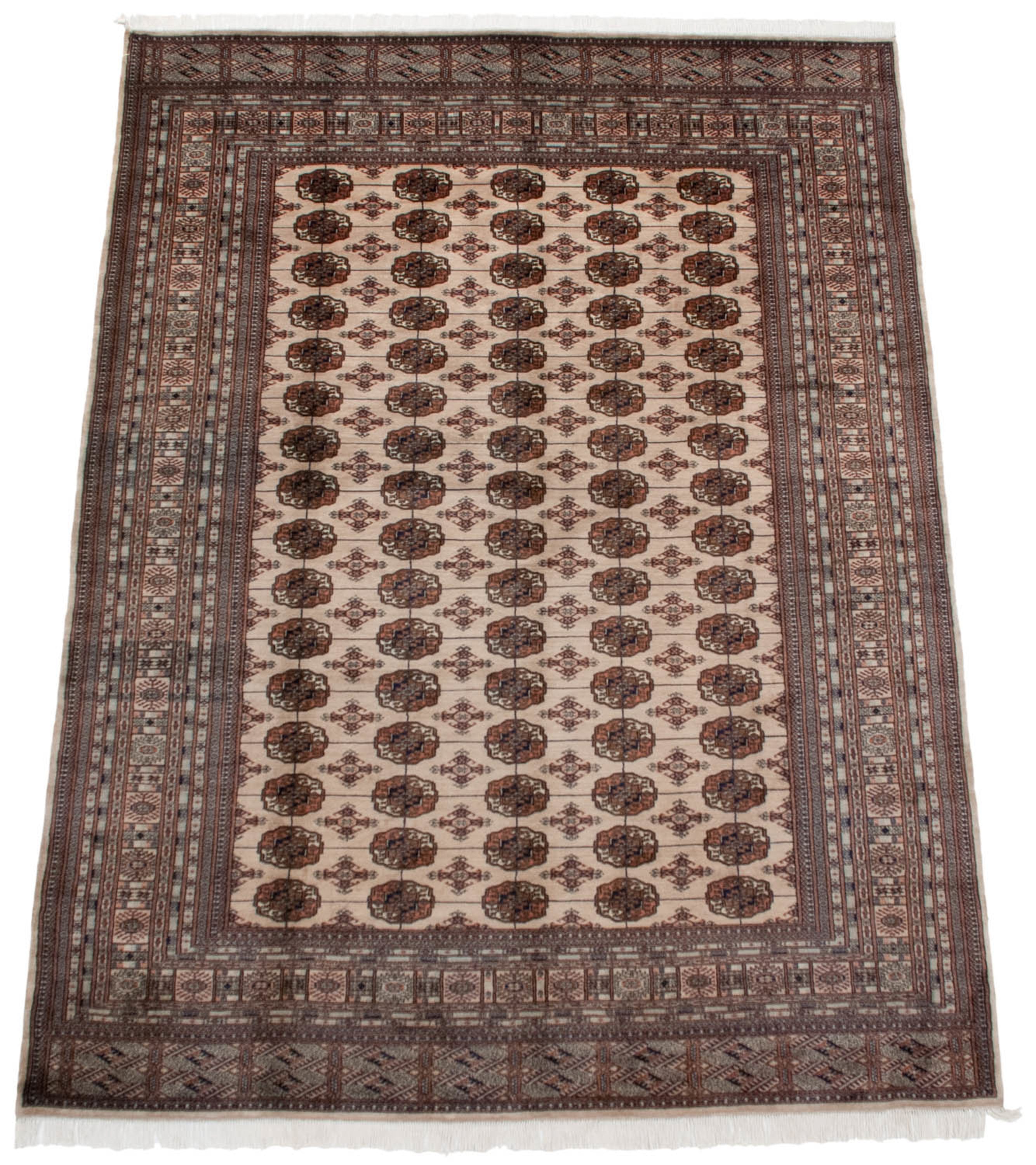 9x12 Vintage Fine Bokhara Carpet
