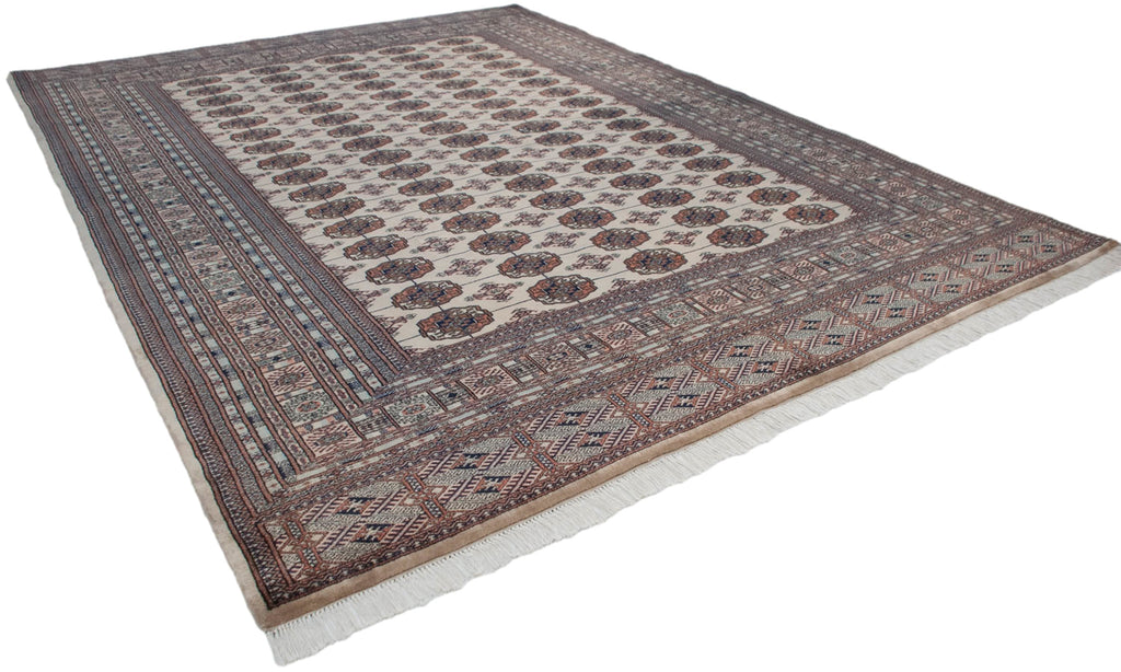 9x12 Vintage Fine Bokhara Carpet