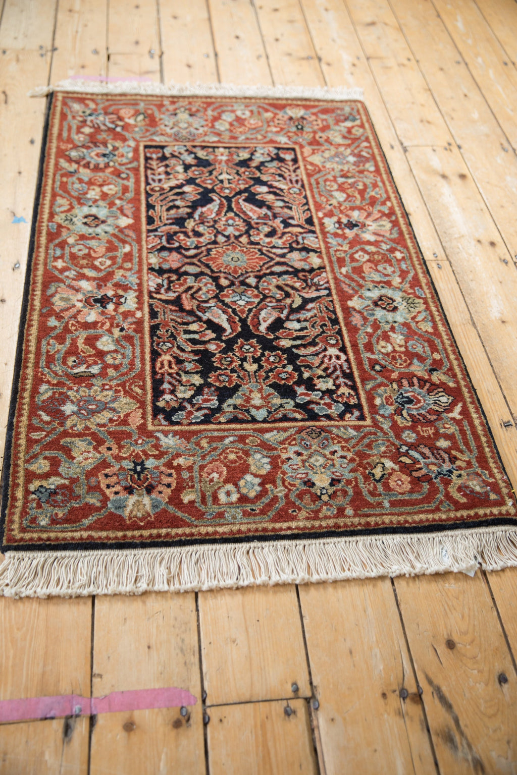 2.5x4 Vintage Armenian Hamadan Design Rug