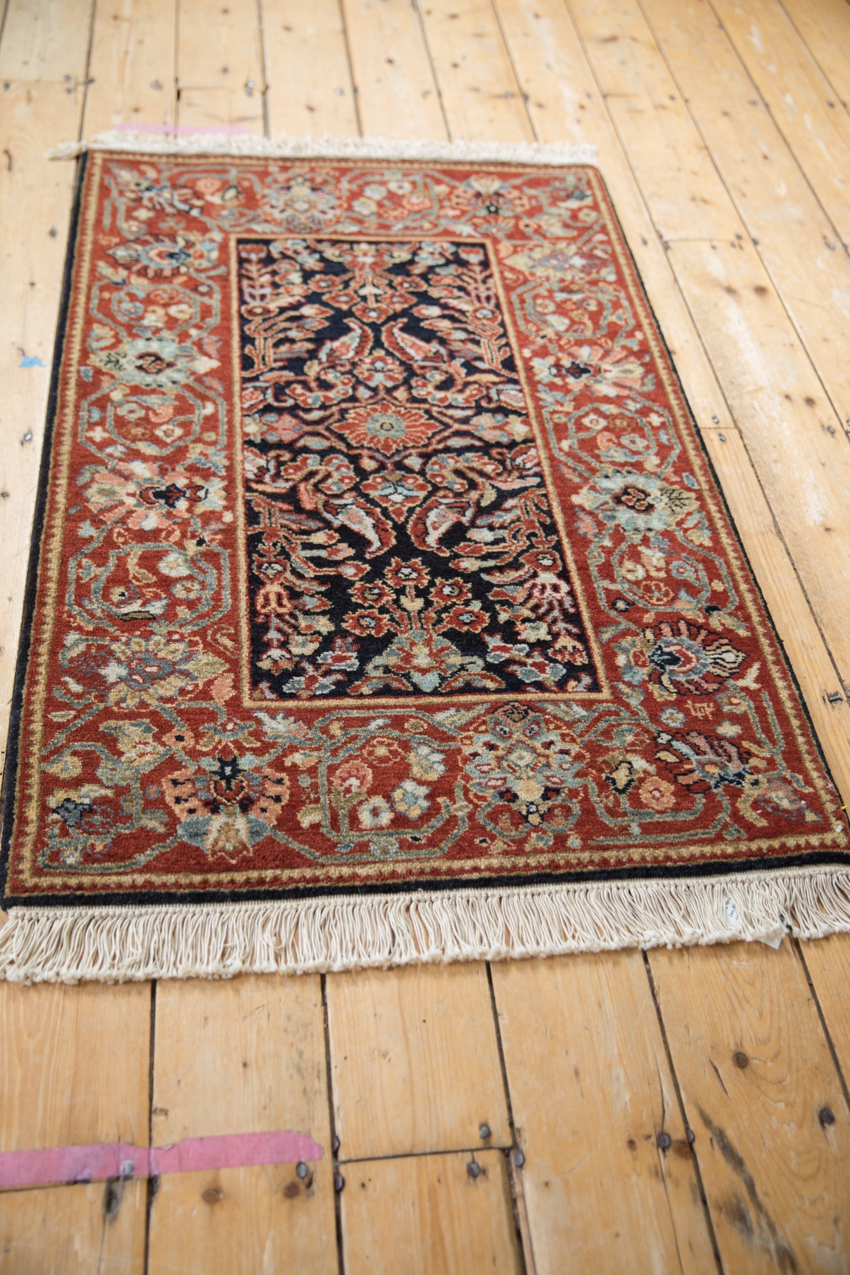 2.5x4 Vintage Armenian Hamadan Design Rug