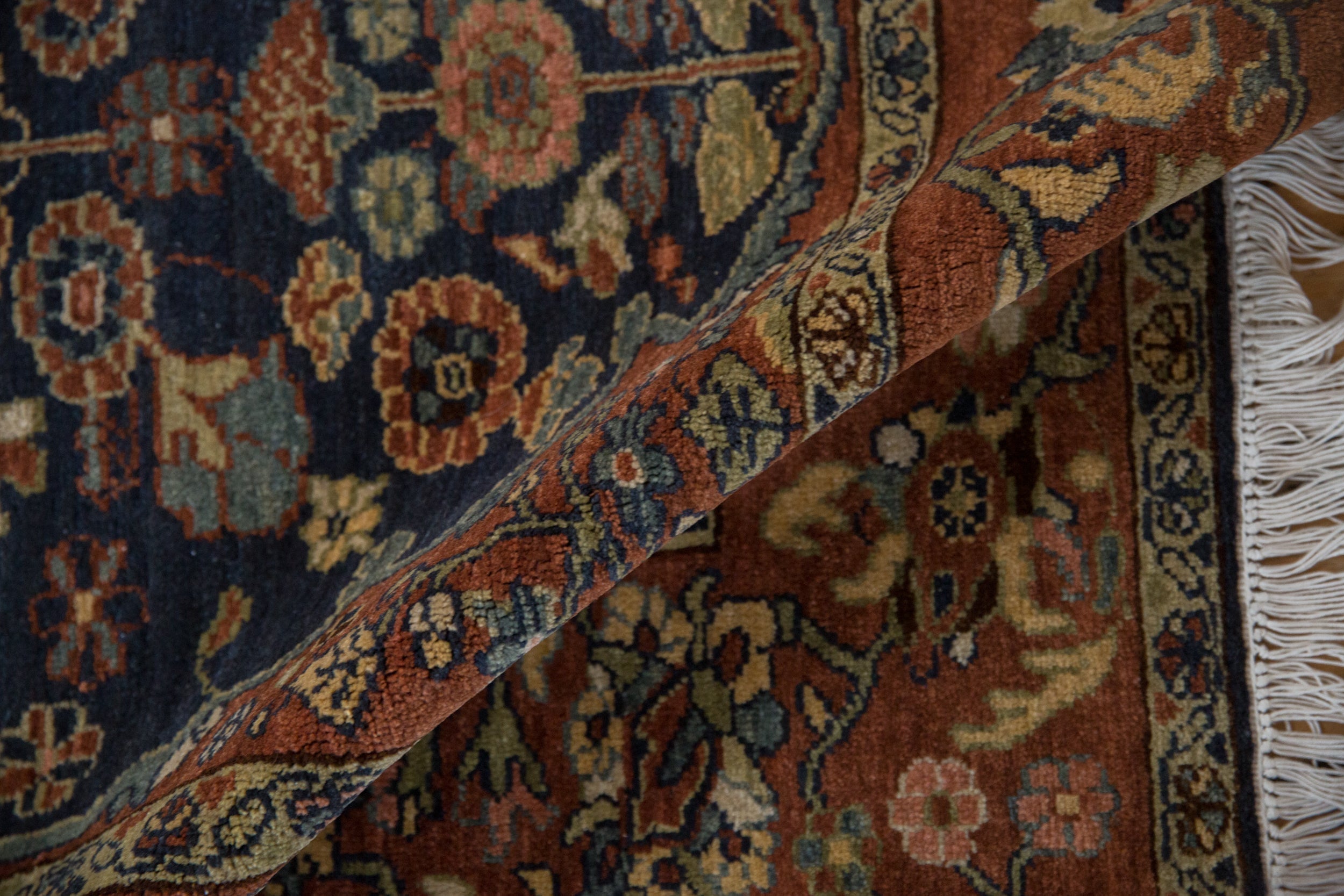 4x6 Vintage Armenian Hamadan Design Rug