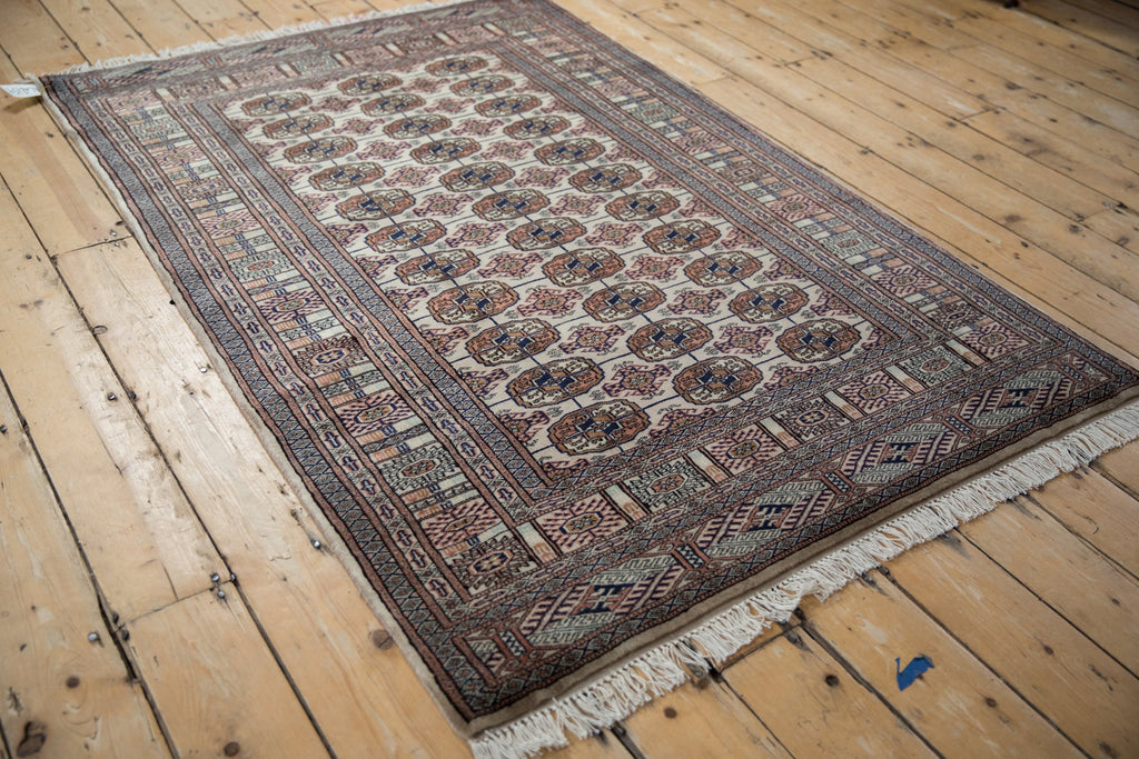 4x6 Vintage Fine Bokhara Rug