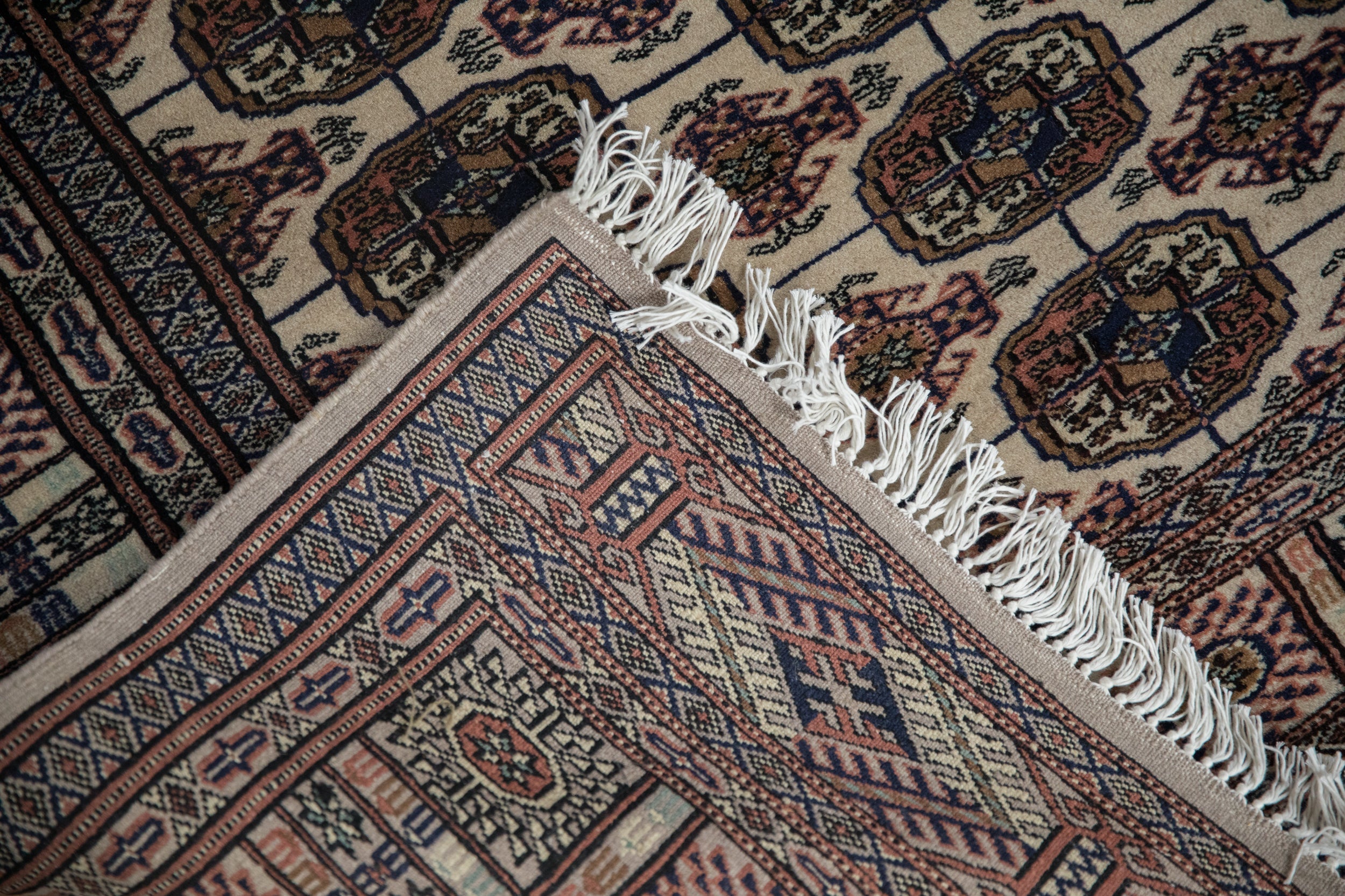 4x6 Vintage Fine Bokhara Rug