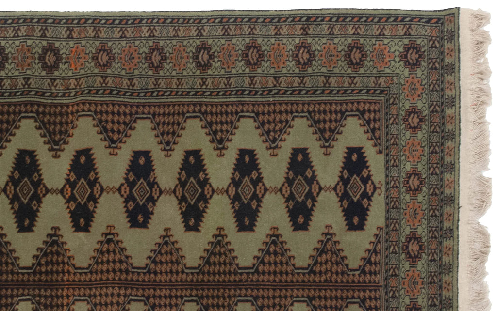 4x6 Vintage Siberian Bokhara Design Rug