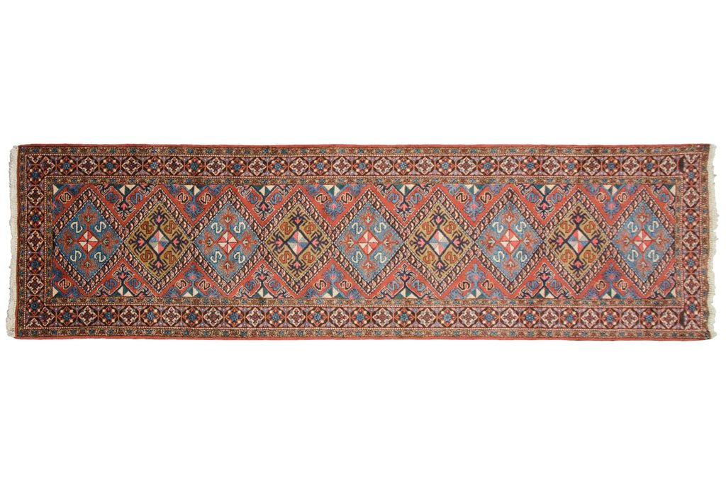 3x11.5 Vintage Ardebil Rug Runner