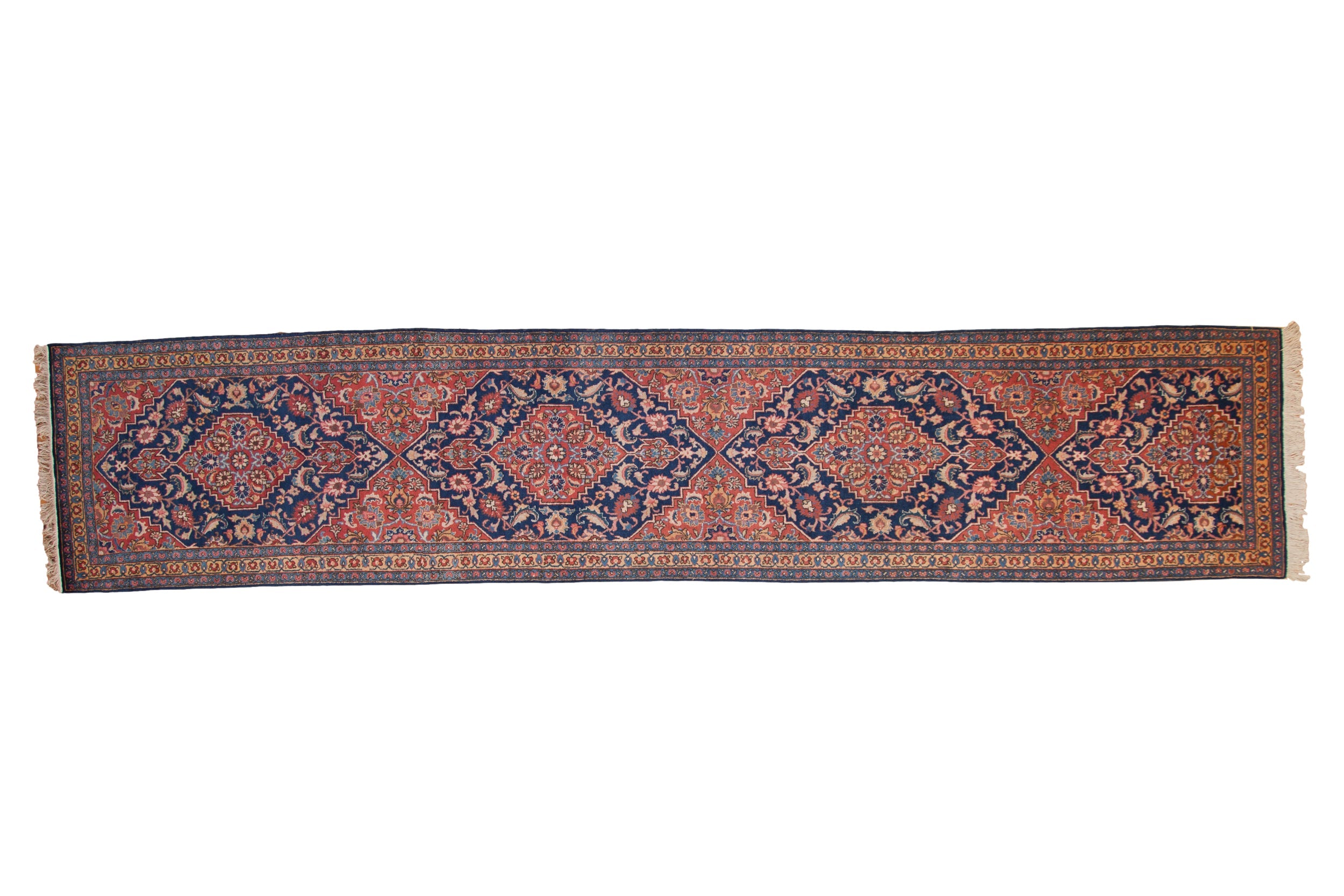 3x16 Vintage Tabriz Rug Runner