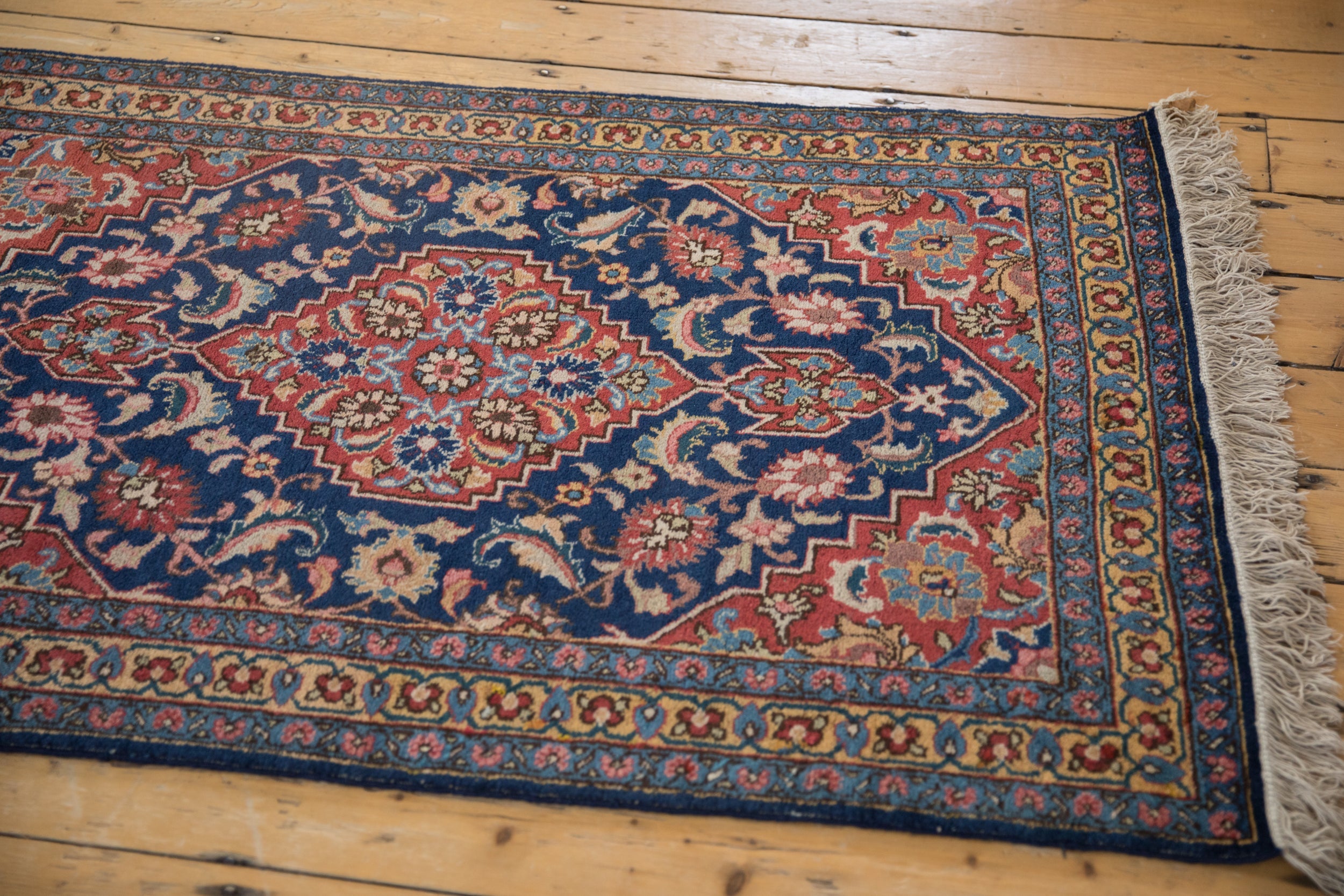 3x16 Vintage Tabriz Rug Runner
