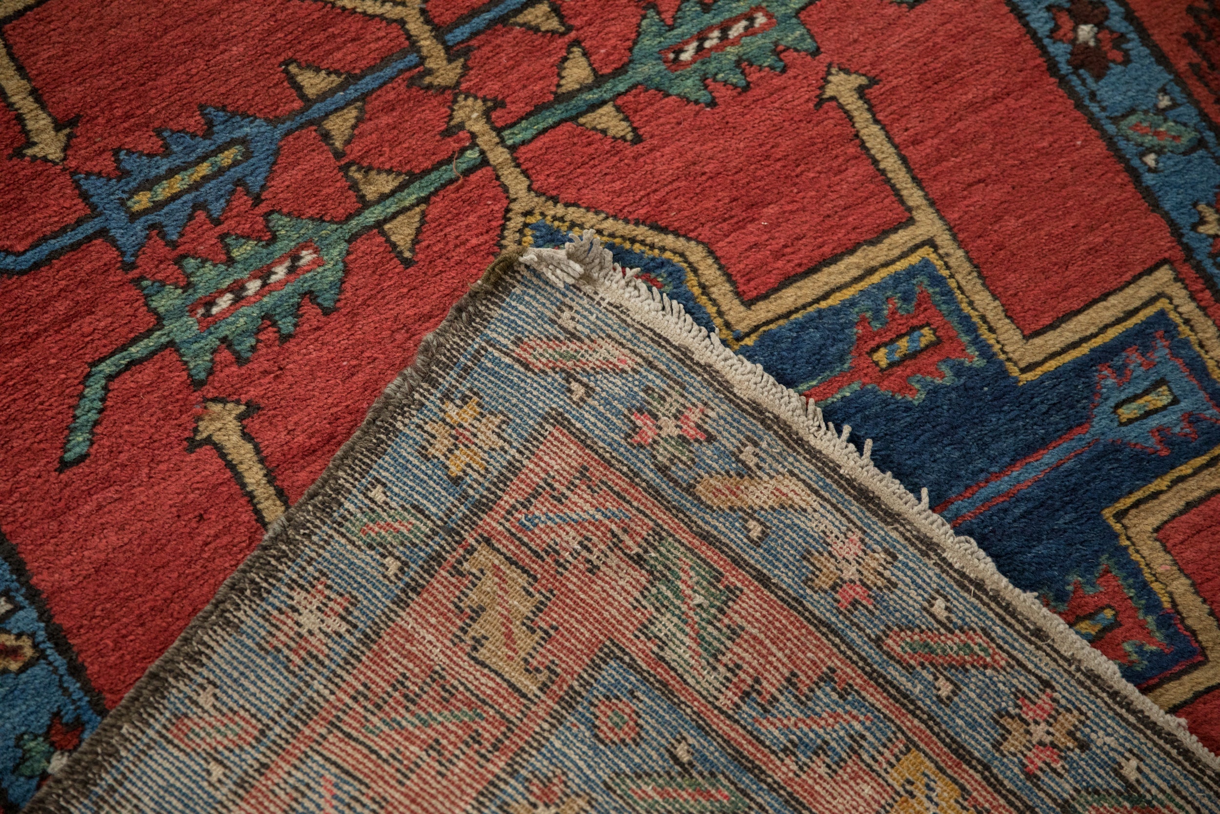 3.5x14 Antique Northwest Persian Rug Runner