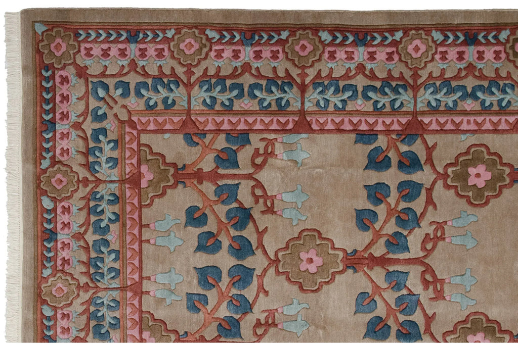 8.5x12 Vintage Indian Arts And Crafts Design Carpet