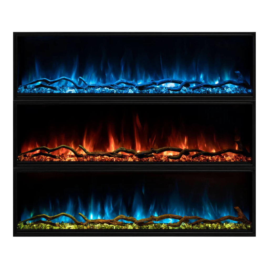 Modern Flames Landscape Pro Slim 56" Built-In Electric Fireplace With Wifi Control [LPS-5614] (SAK62153)