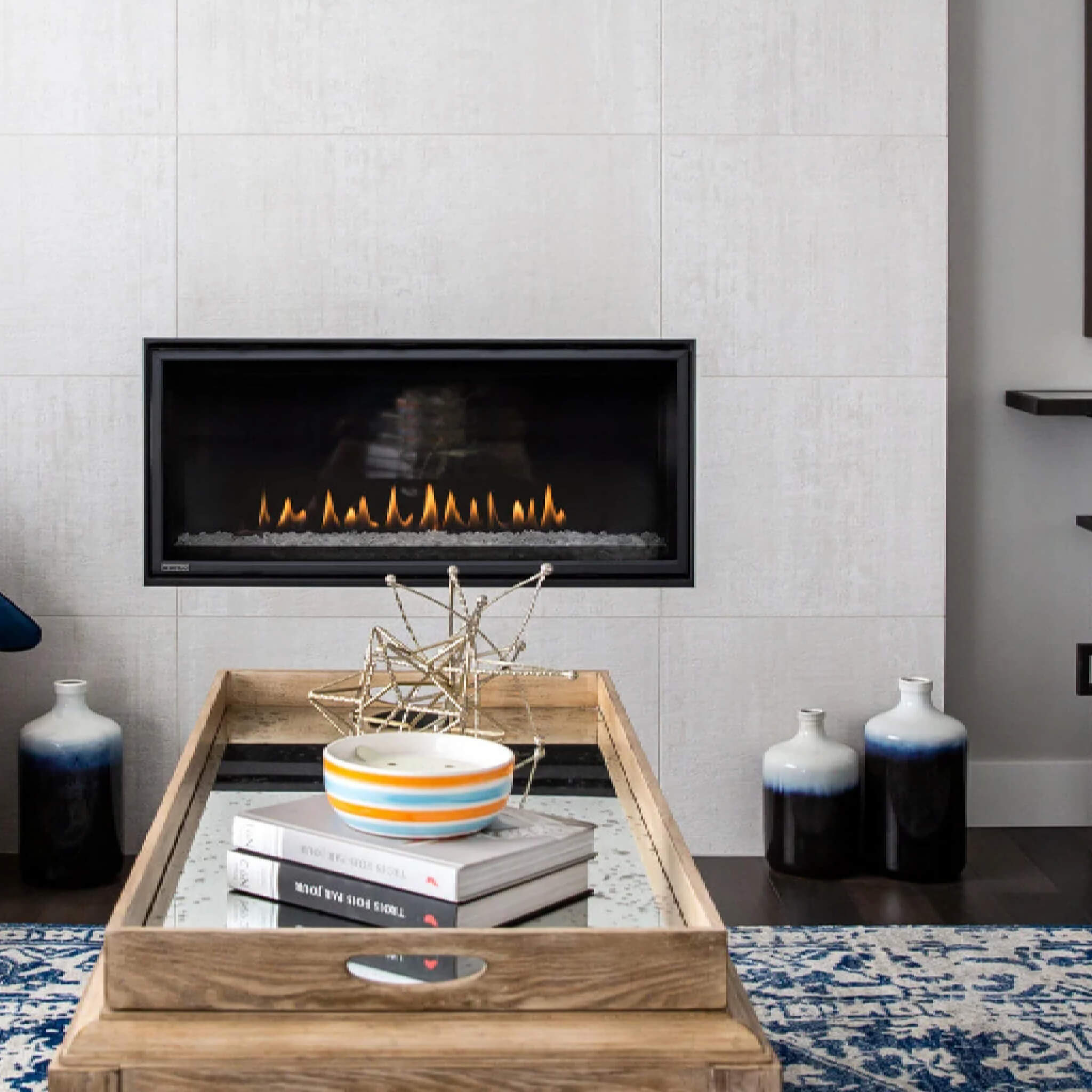 Montigo DelRay Linear Direct Vent Natural Gas Fireplace [DRL36/48/6013NI] (SAK31245)