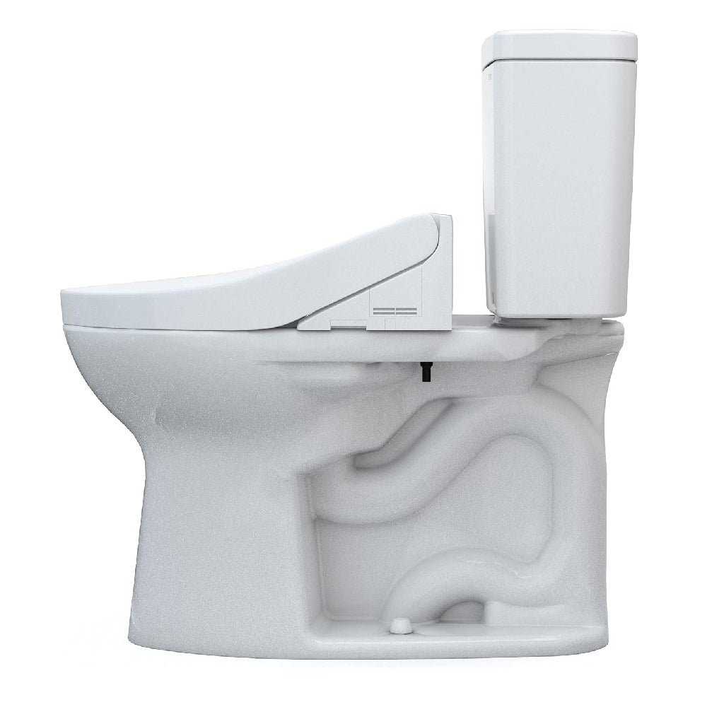 [MW7763084CSFG.10#01] TOTO Drake 1.6 GPF ELongated Chair Height Toilet With C5 Soft Close Bidet Seat (SAK71312)
