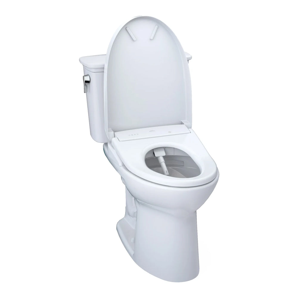 [MW7864736CEFG#01] TOTO Drake 1.28 GPF Elongated Chair Height Toilet Seat With Transitional Washlet S7A (SAK78915)