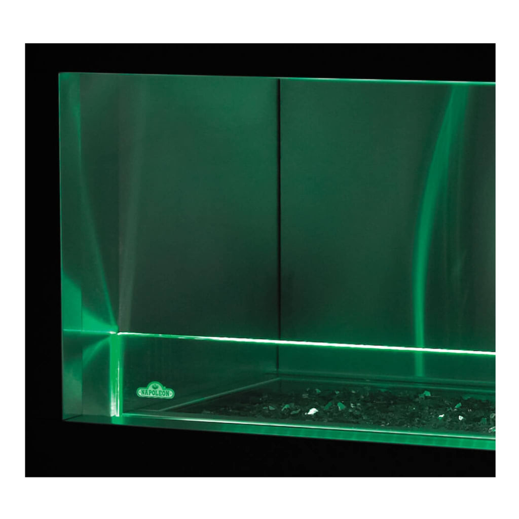 Napoleon Galaxy 48 Outdoor Linear See-Thru Electronic Start Natural Gas Fireplace, 50" [GSS48STE] (SAK67432)