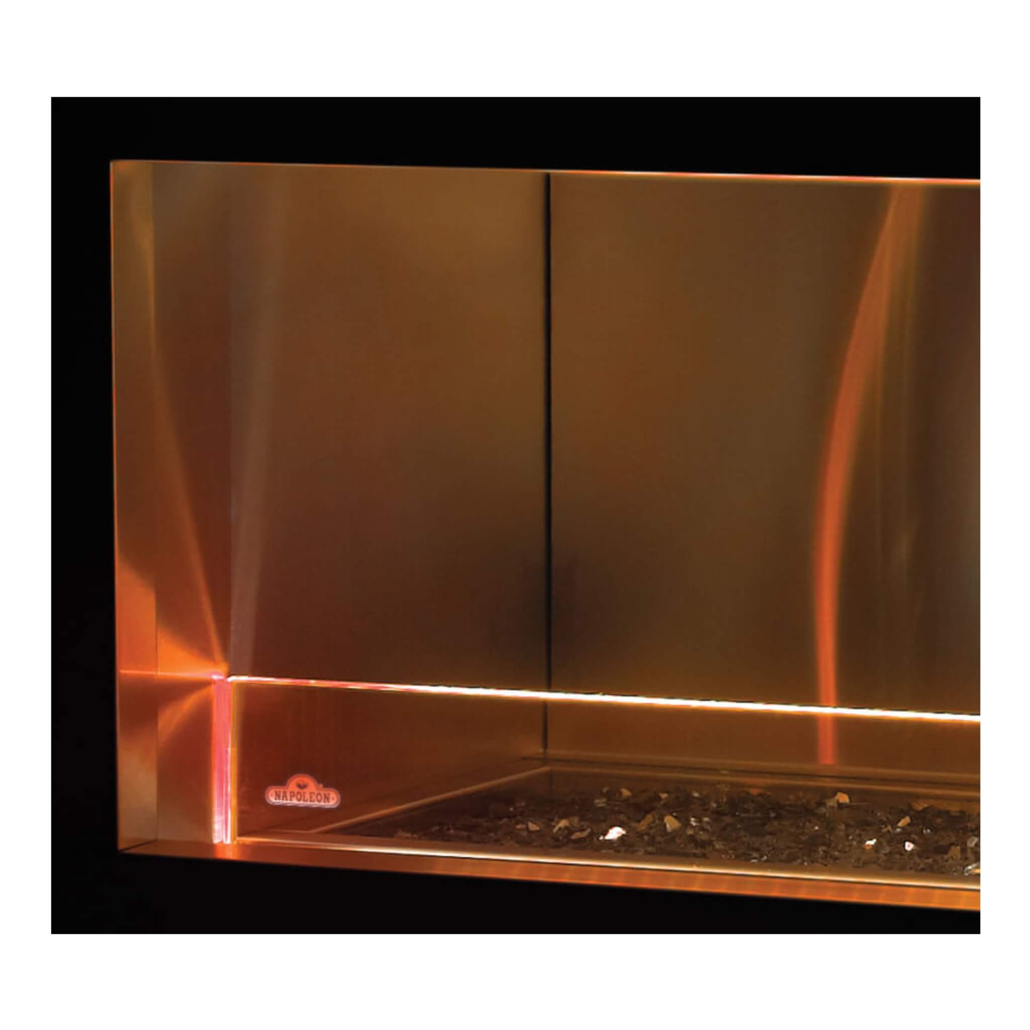 Napoleon Galaxy 48 Outdoor Linear Single-Sided Electronic Start Natural Gas Fireplace [GSS48E] (SAK60567)