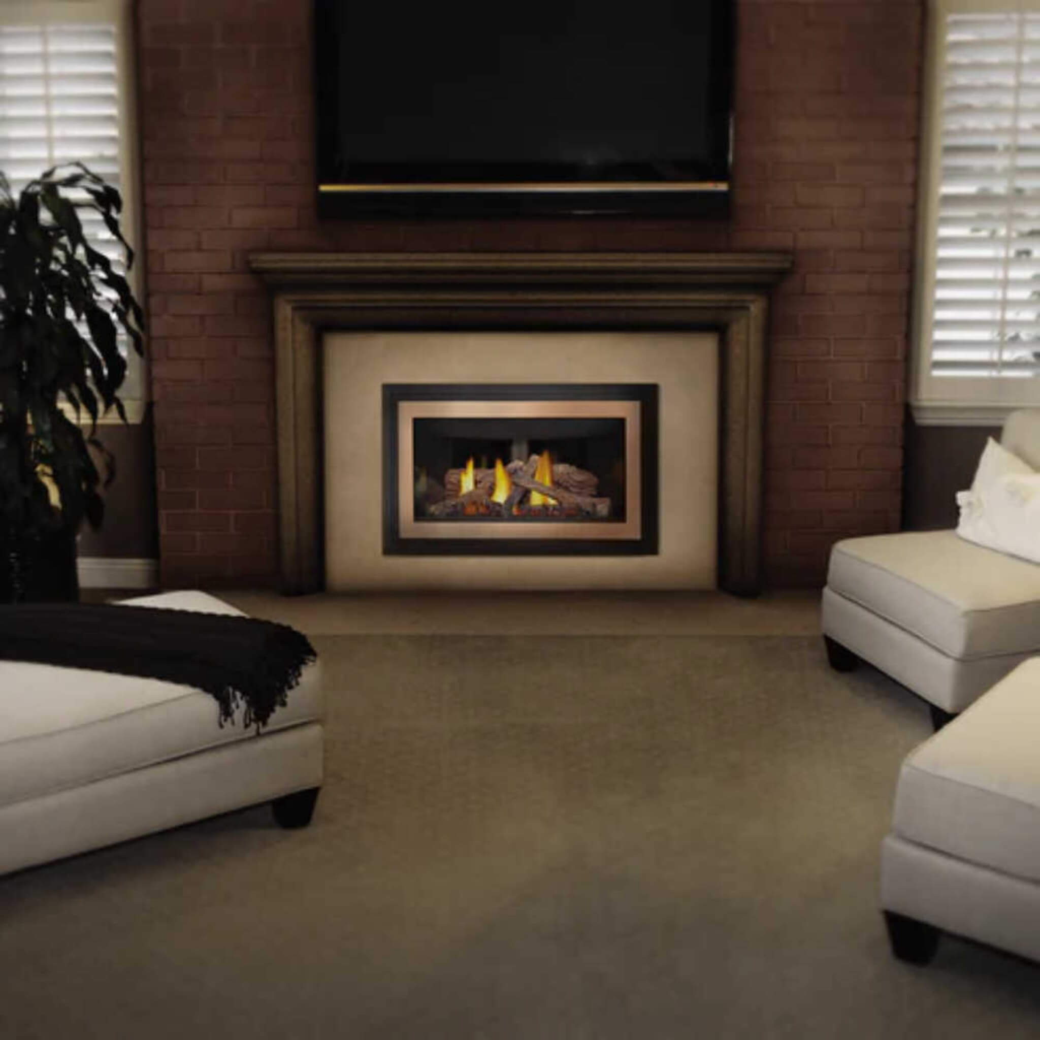 NAPOLEON Contemporary Black Trim For GDIZC Fireplace Inserts [GIZT3K] (HBG85732)