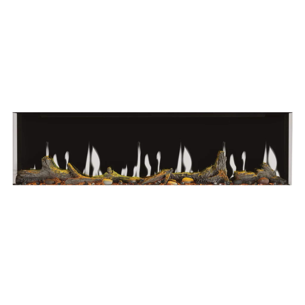 Napoleon Luminex 65" LCD Built-In Electric Fireplace With Remote Control [NEFL65LCD-3SV] (SAK83665)