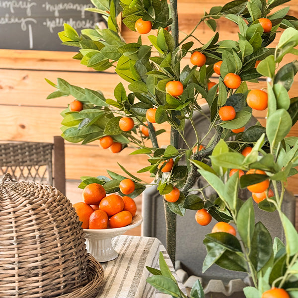 Faux Tangerine Tree, Choose Your Size