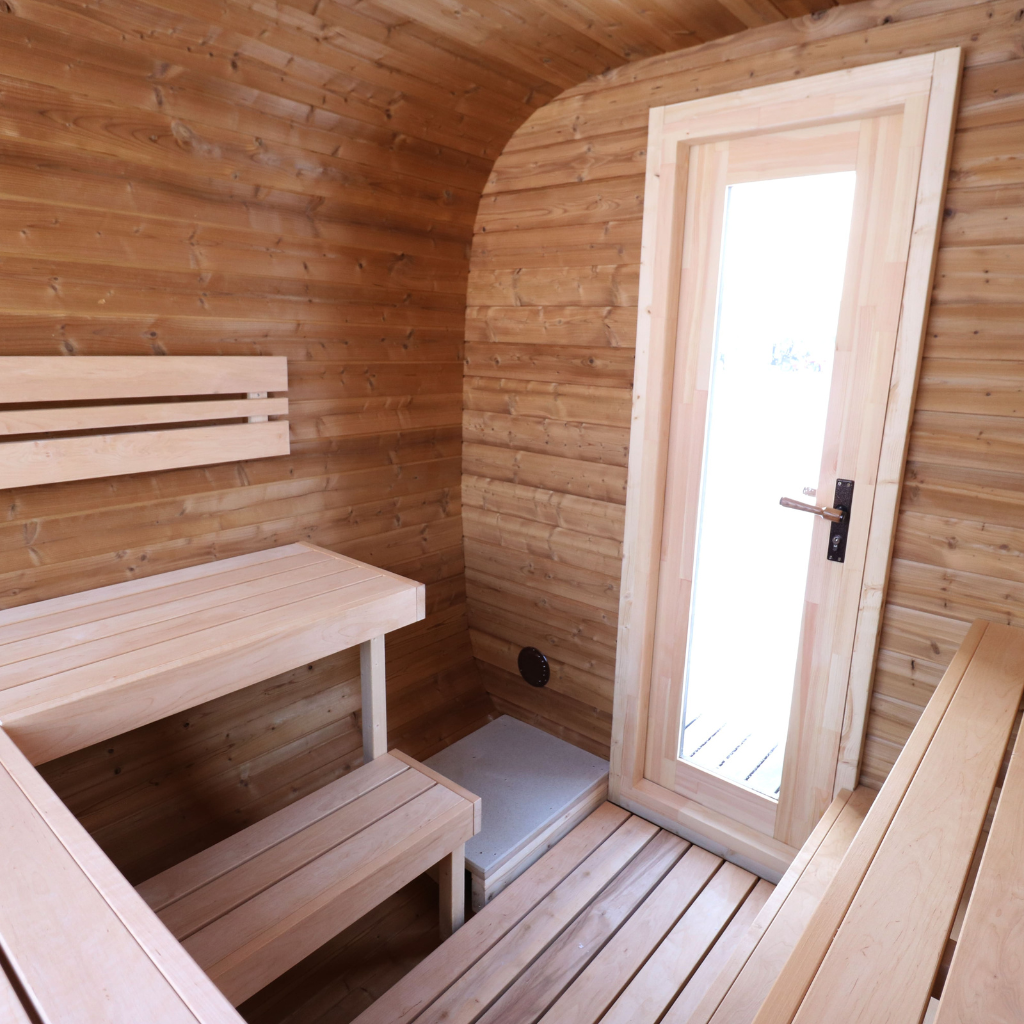 SAUNA EVOLUTION® Square Sauna Minimalist Refresh 6