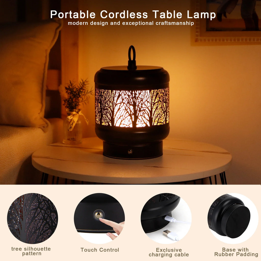 4000mAh Rechargeable Battery Operated Desk lamp