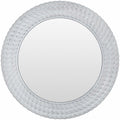 Polverigi Round White Mirror