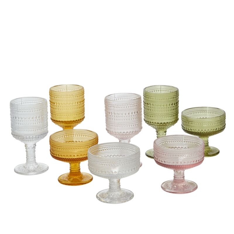 Paloma Coupe Glasses, Set of 4