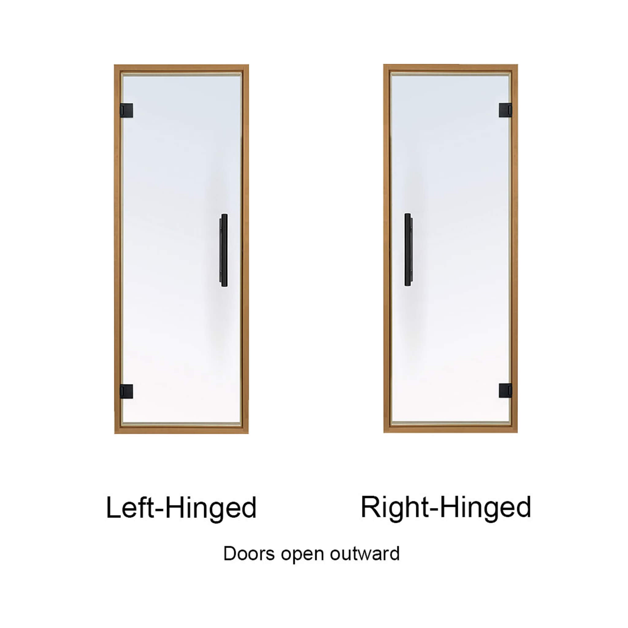 Prosaunas 24X73 Aspen Prehung Tinted Glass Sauna Door (SAK35741)