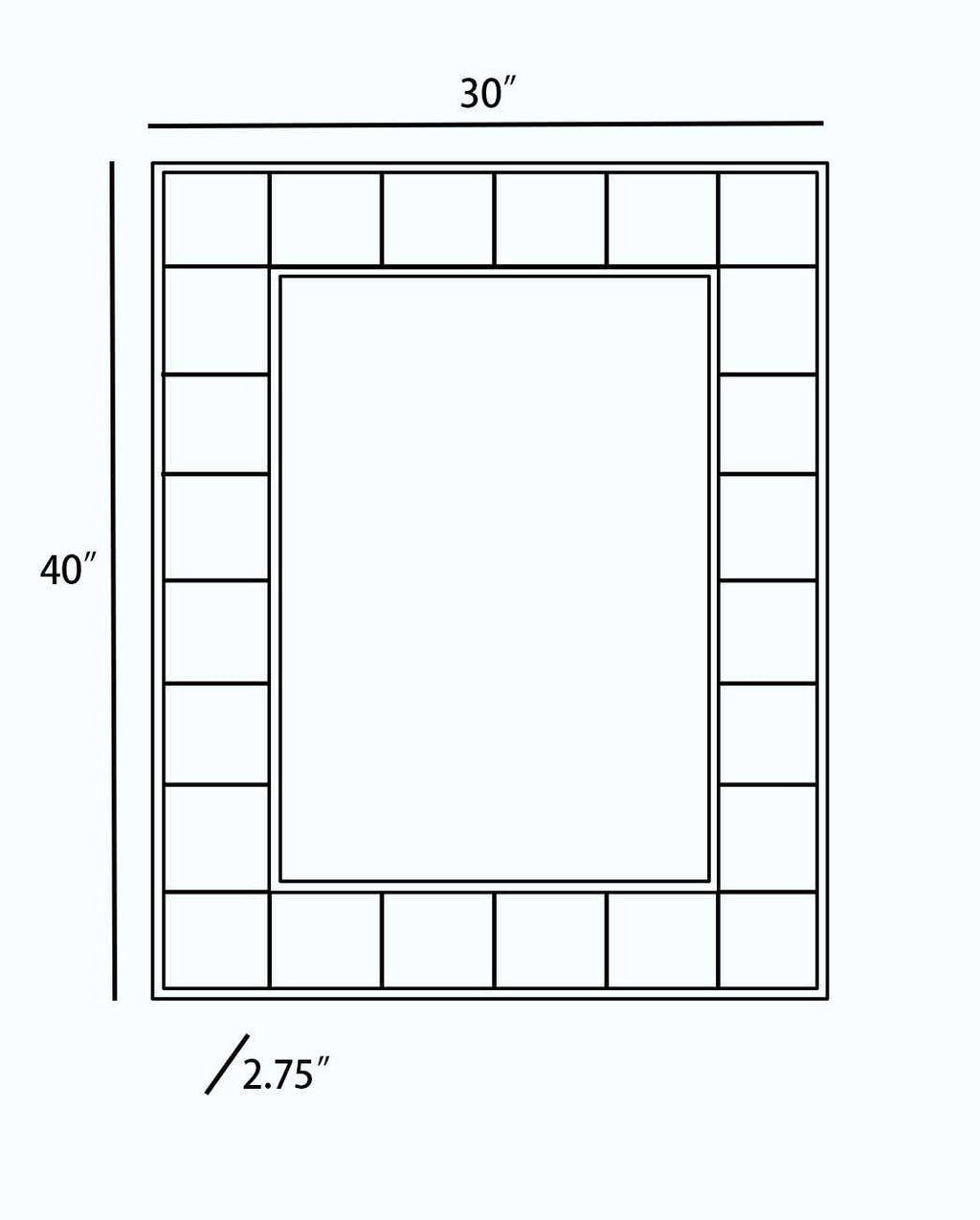 Ridgehaven Mirror - Clearance