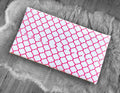 SALE IKEA Bankkamrat, Hemmahos, Stuva Bench Pad Cover  Flannel Red and White Trellis Pattern