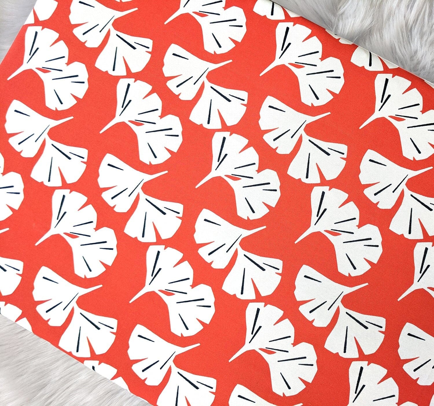 SALE IKEA Bankkamrat, Hemmahos, Stuva Bench Pad Cover  Orange Ginko