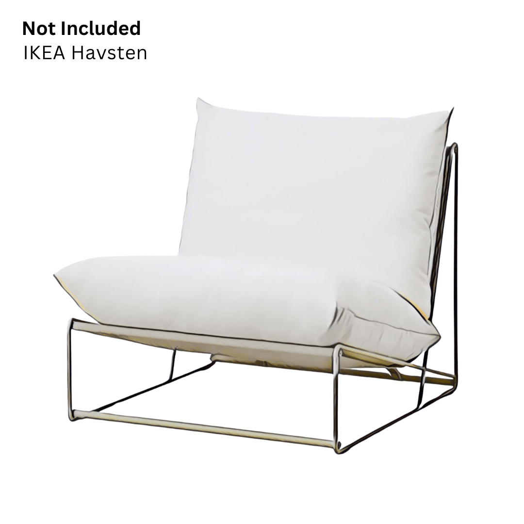 Blue Palms Outdoor Slipcovers, Compatible with IKEA Havsten