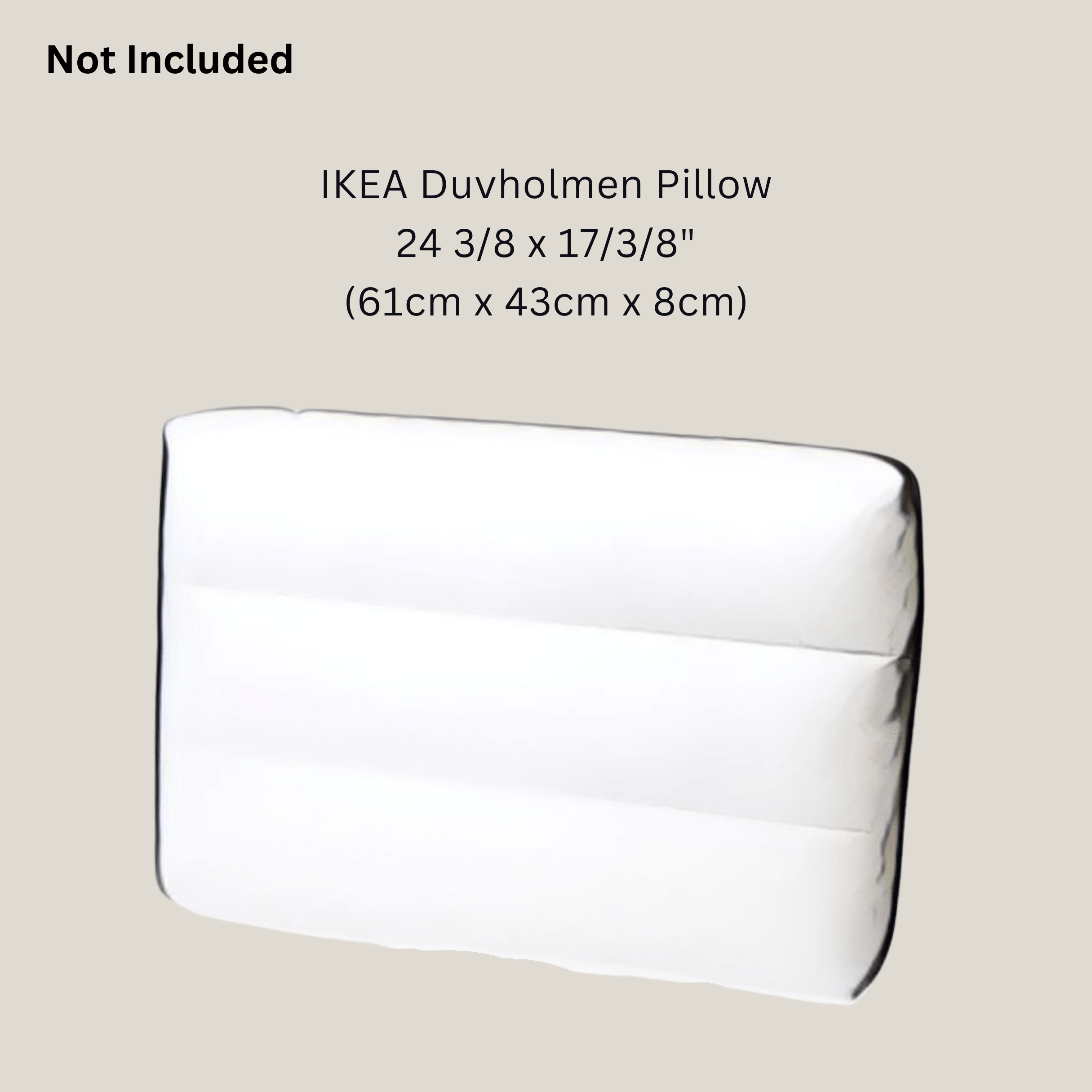 2 Pack Outdoor Pillow Covers | Green Banana Leaf Jungle Print | Compatible with IKEA Duvholmen and Kuddarna Cushions