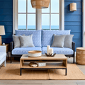 Blue Rain Outdoor Slip Covers, Compatible with IKEA Duvholmen