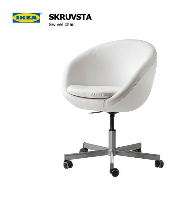 Light Brown Faux Cow Hide Slipcover, Compatible with IKEA Skruvsta Chair – Made to Order