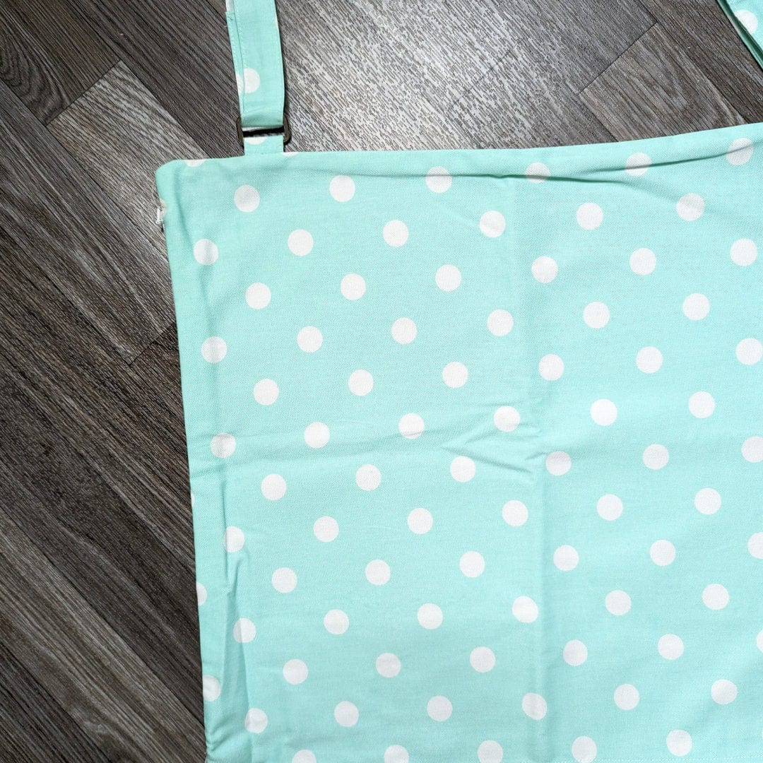 Mint Green Polka Dot Rocking Chair Cushion Cushion