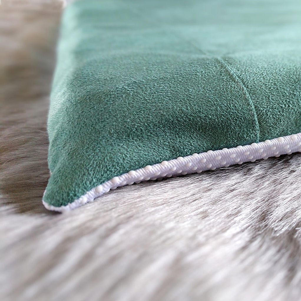 SALE Seafoam Suede IKEA Bench Pad Slipcover