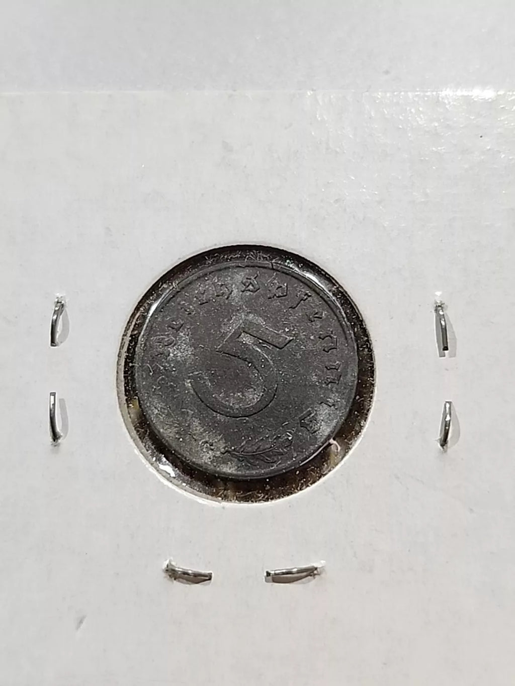 1943 G Nazi Germany 5 Pfennig