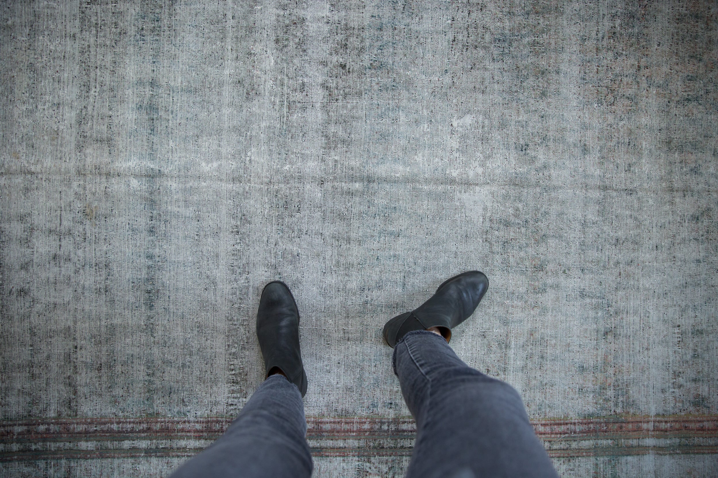 6x13 Vintage Distressed Malayer Carpet