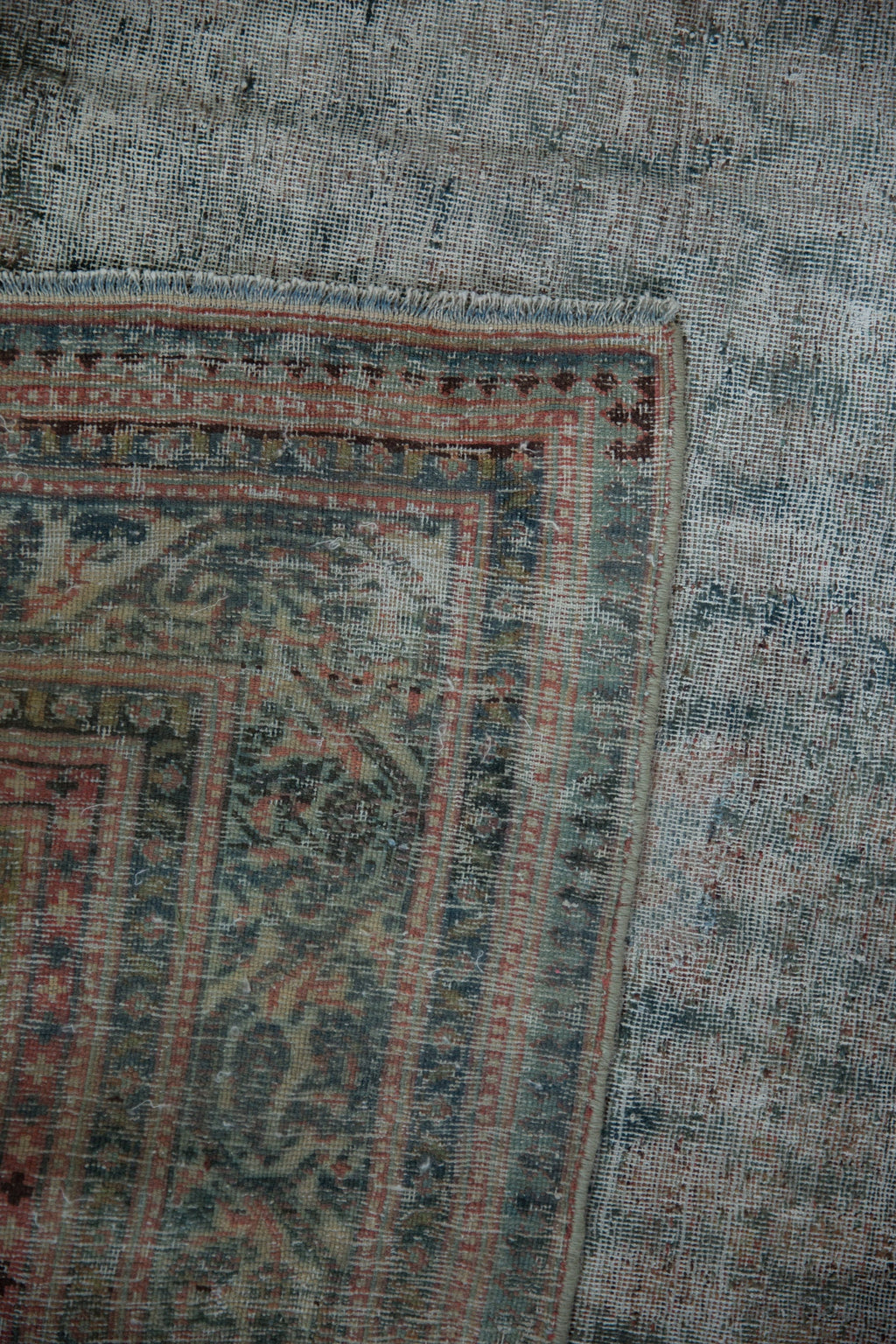 6x13 Vintage Distressed Malayer Carpet