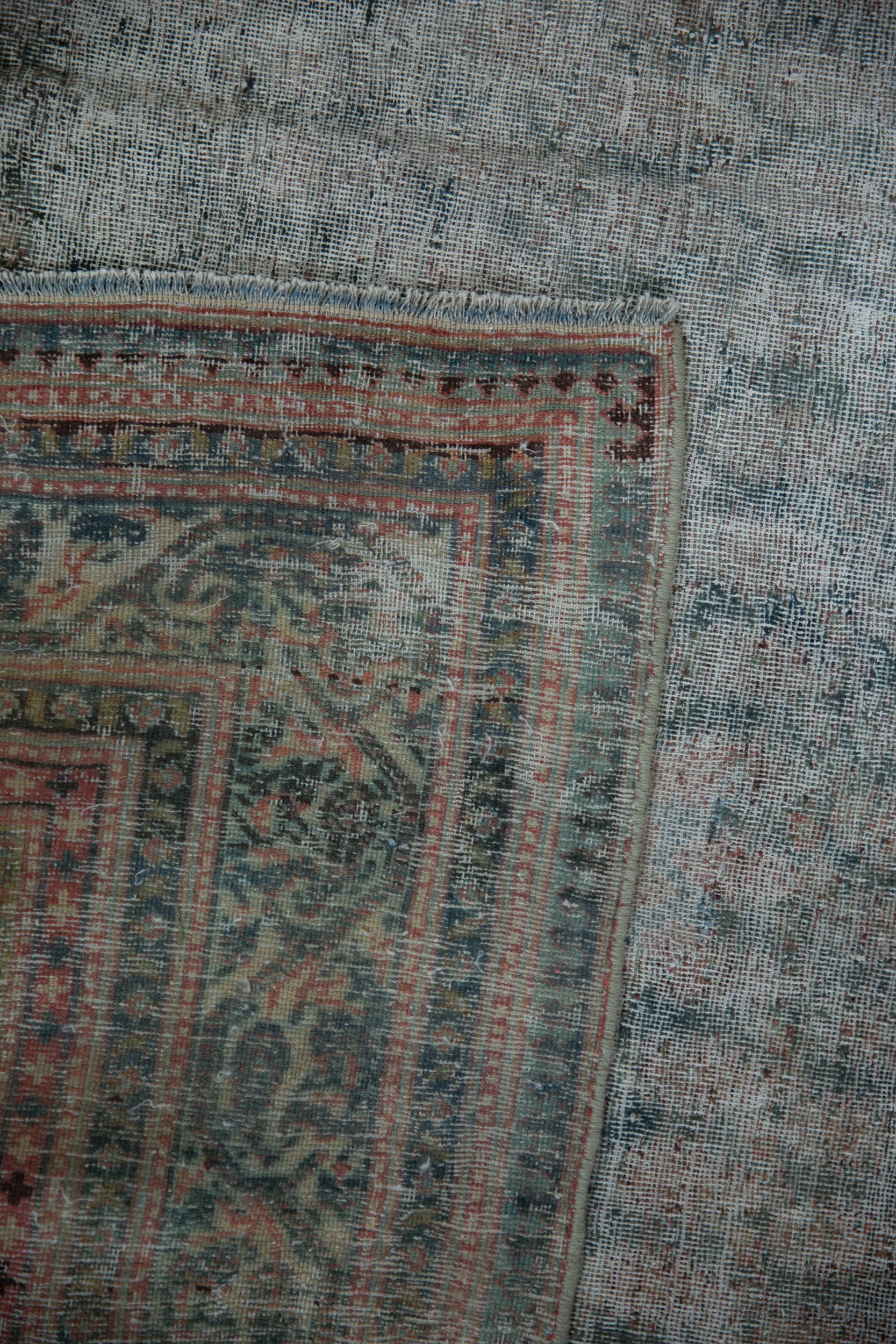 6x13 Vintage Distressed Malayer Carpet