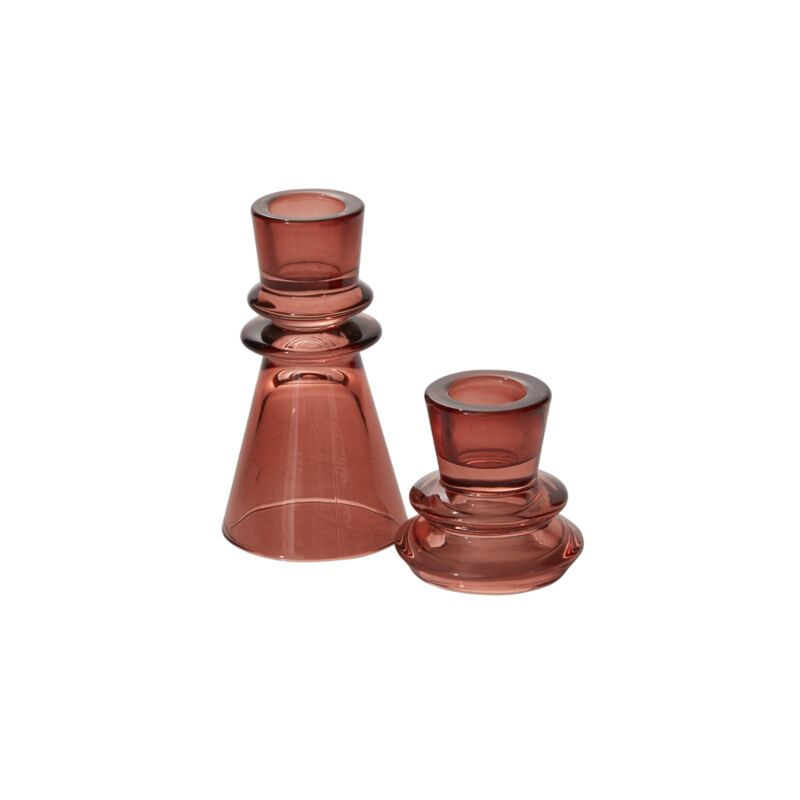 Solis Sculptural Candleholders — Set of 6
