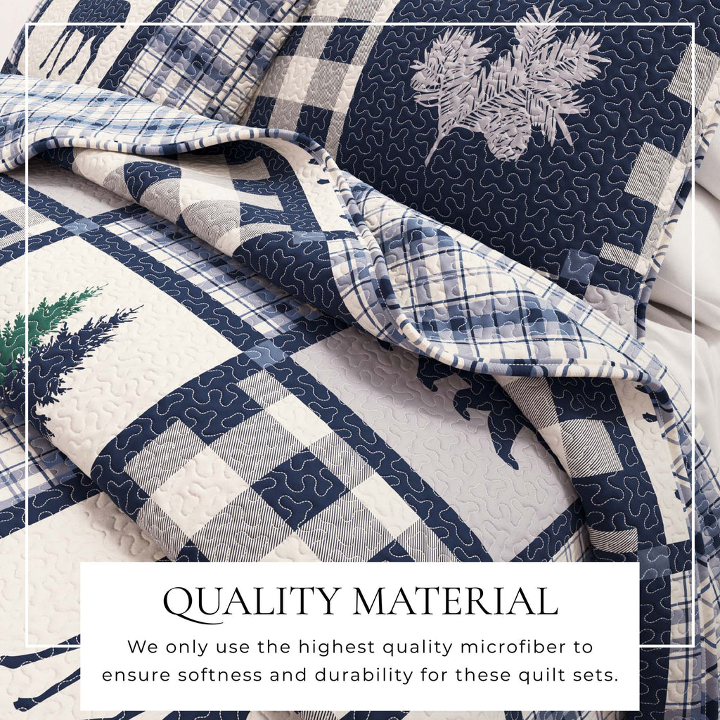 3-Piece Lodge Quilt - Stonehurst Collection