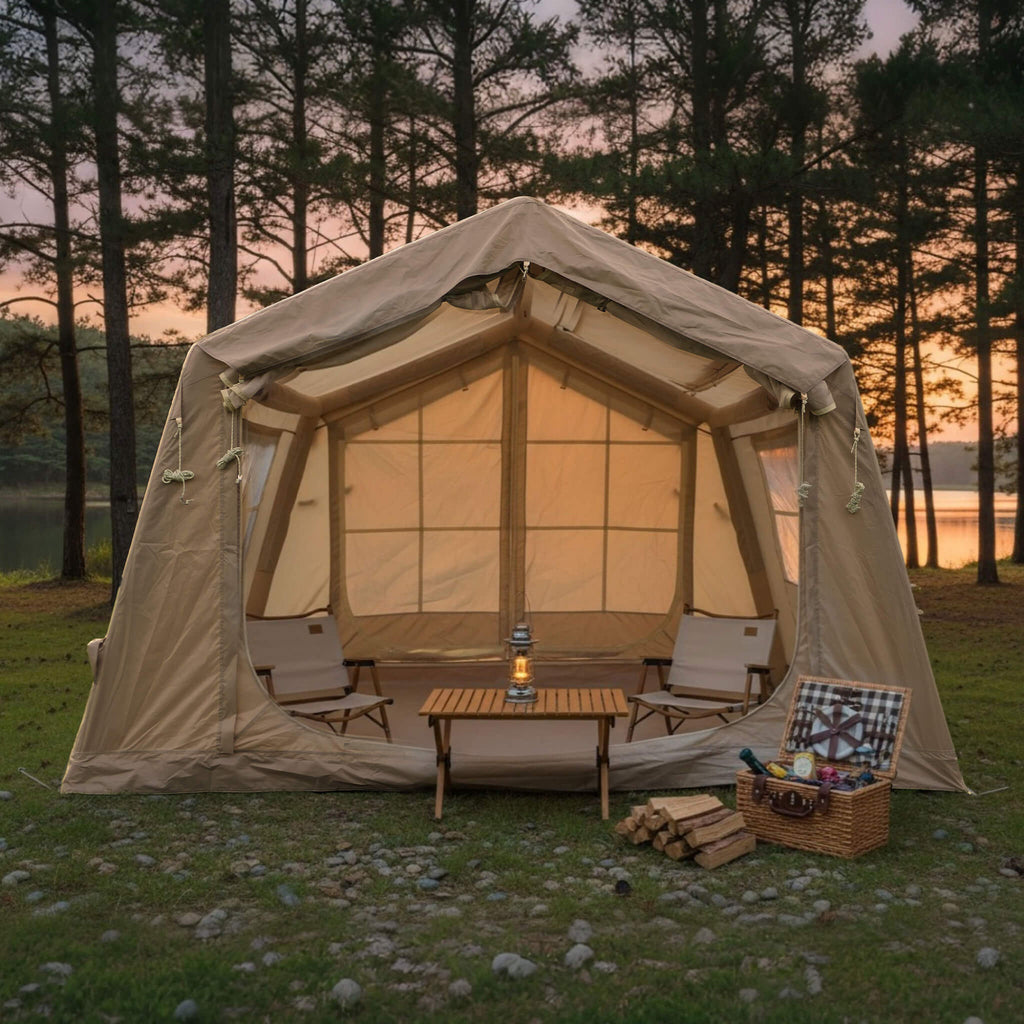 Trailora 4-Season Outdoor 4-6 People Inflatable Blow Up Camping Tent With Air Pump (SAK46821)