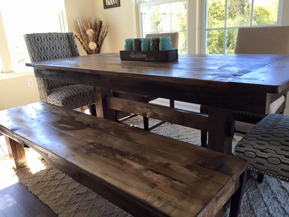 Trestle Farmhouse Dining Table